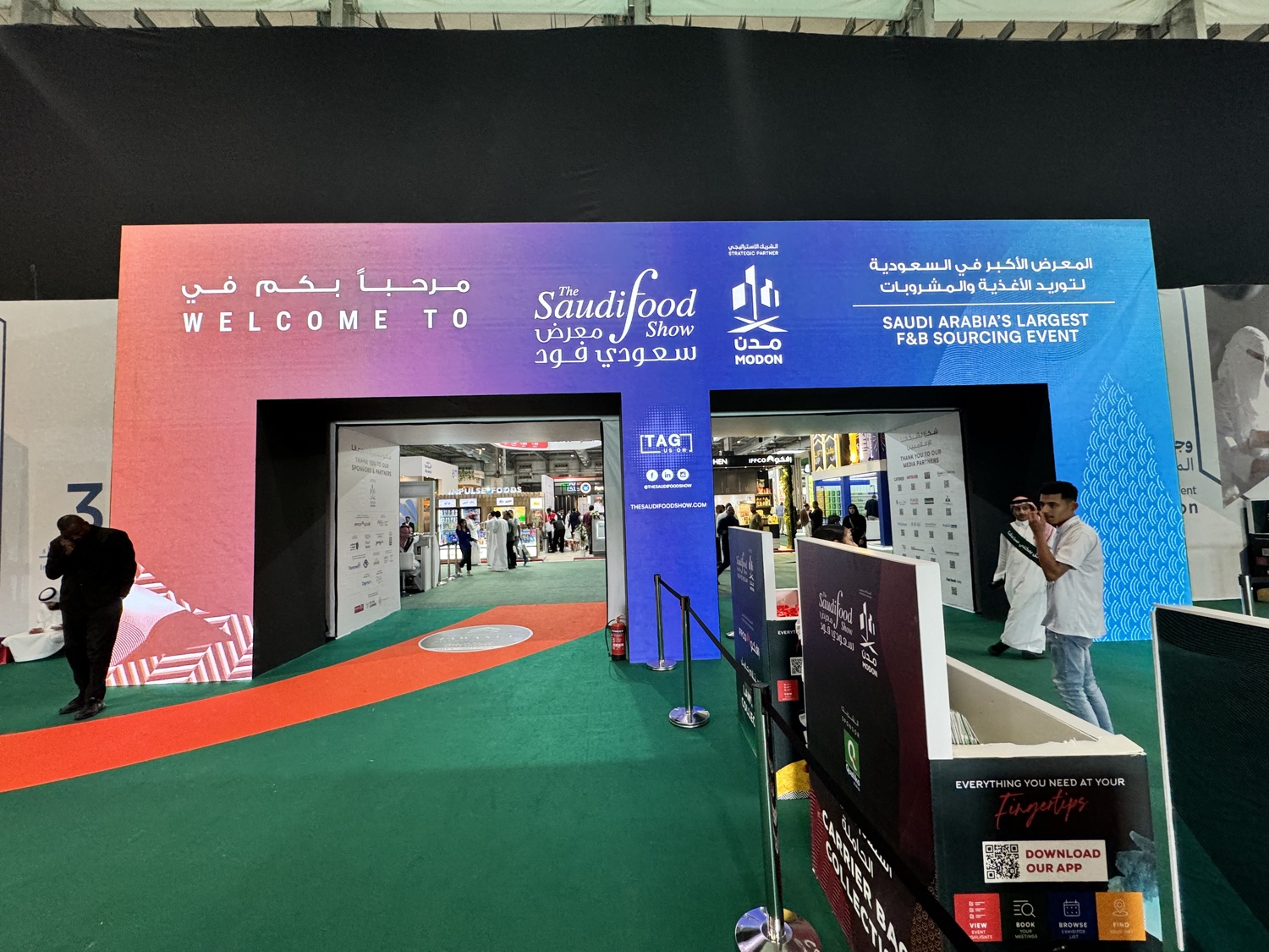 Dutso op de Saudi Food Show