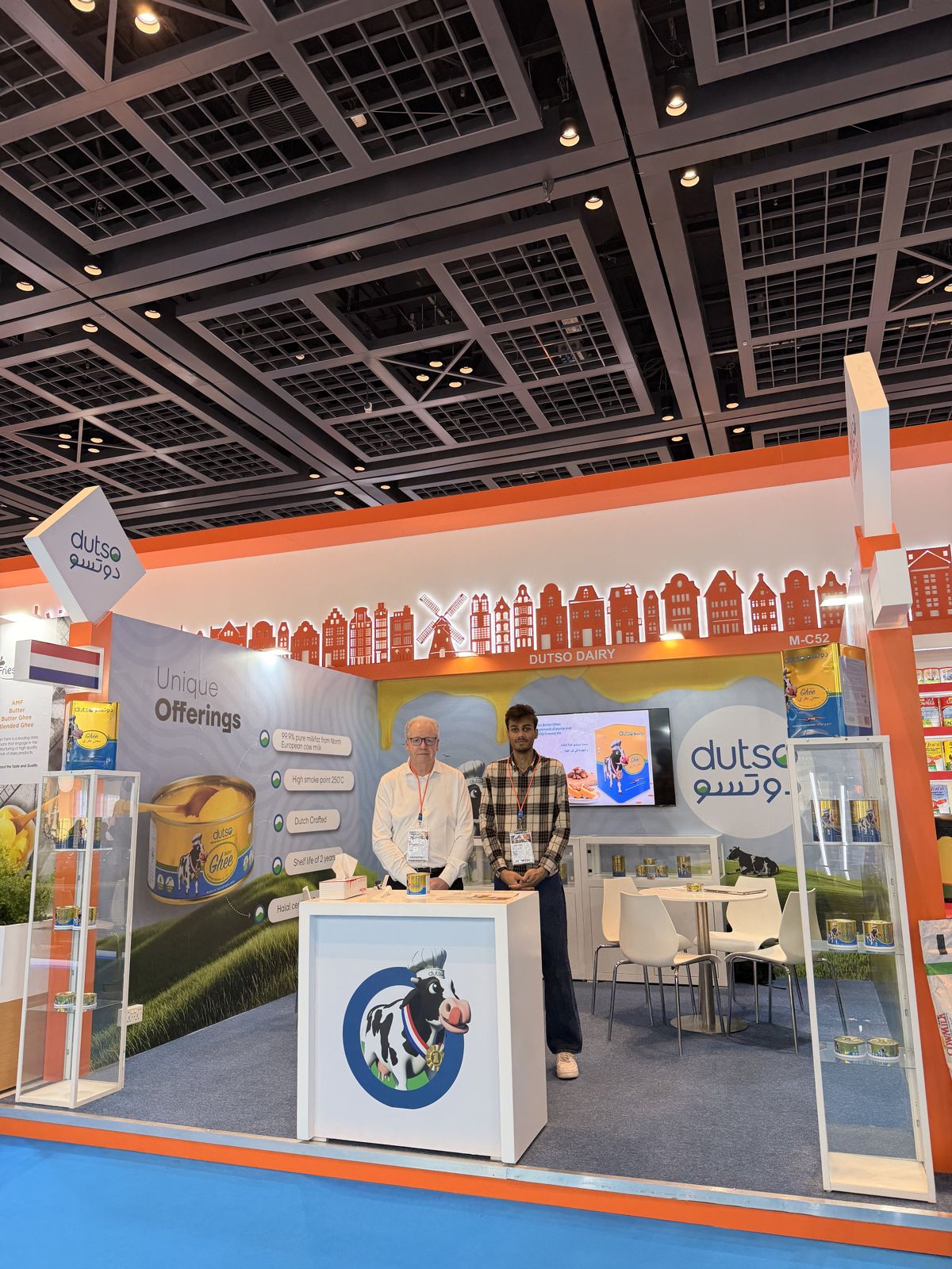 Dutso-stand op Gulfood Dubai
